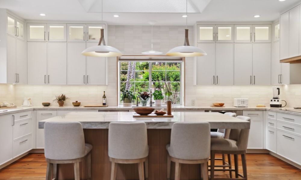 Kitchen Remodel Lexington MA modern white kitchen design